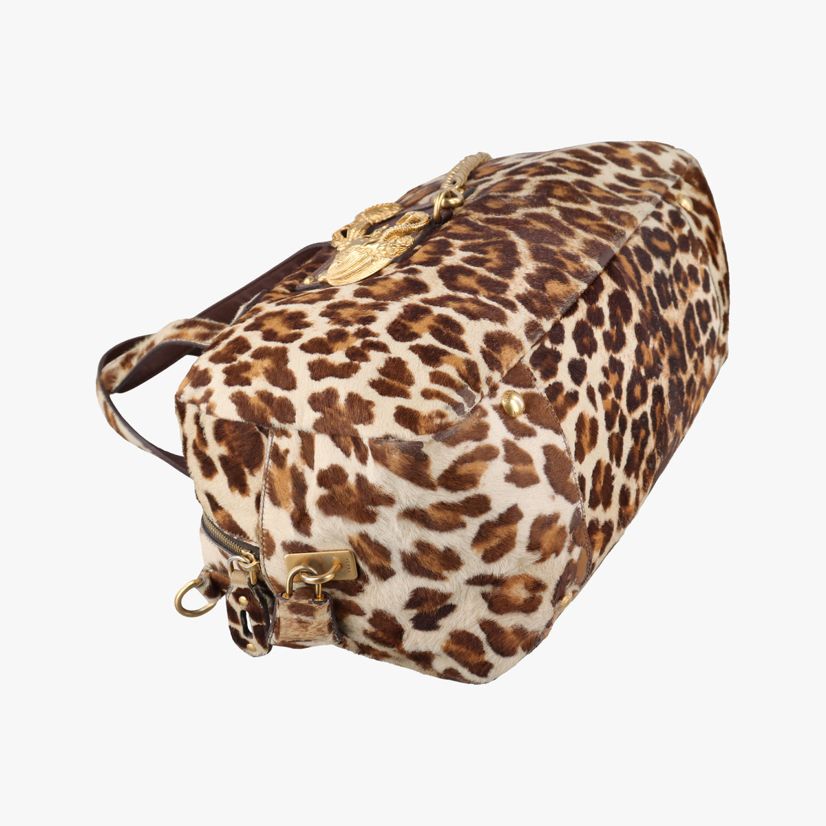 Leopard print Multicolour ponyhair　 123ヒョウ柄レオバード マルチカラー ハラコ 123