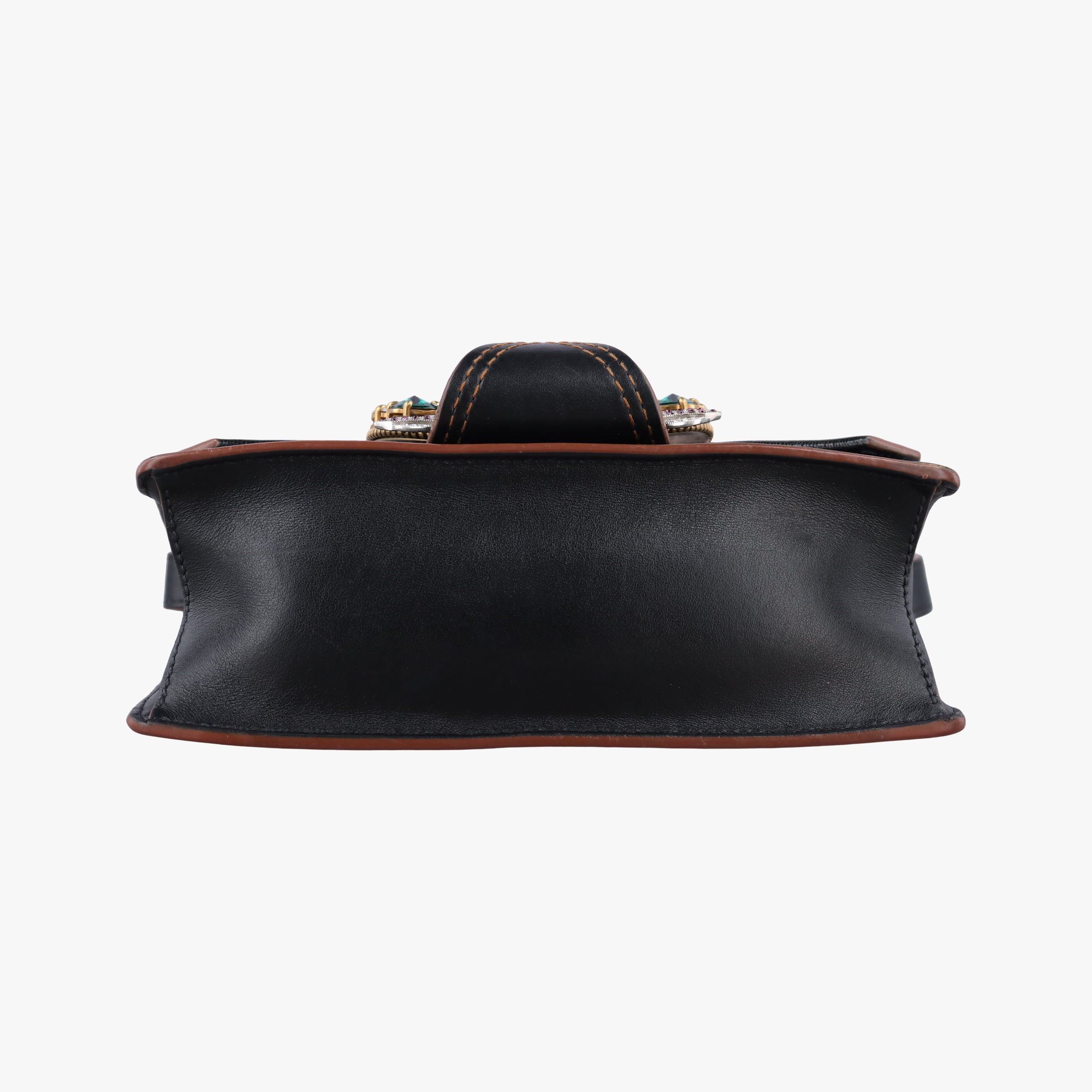 Miu Lady Black Leather 235ミュウレディ ブラック レザー 235