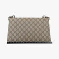 Pre-owned Gucci Dionysus Beige×Brown PVC coated canvas × suede 400249 shoulderbag | stylenewstar