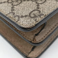 Pre-owned Gucci Dionysus Beige×Brown PVC coated canvas × suede 400249 shoulderbag | stylenewstar