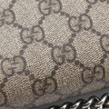 Pre-owned Gucci Dionysus Beige×Brown PVC coated canvas × suede 400249 shoulderbag | stylenewstar