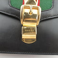 Sylvie Black×green×red Leather 421882 E019985293シルヴィ ブラック×グリーン×レッド レザー 421882 E019985293