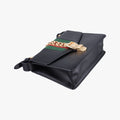 Sylvie Black×green×red Leather 421882 E019985293シルヴィ ブラック×グリーン×レッド レザー 421882 E019985293