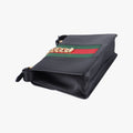 Sylvie Black×green×red Leather 421882 E019985293シルヴィ ブラック×グリーン×レッド レザー 421882 E019985293