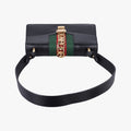 Sylvie Black×green×red Leather 421882 E019985293シルヴィ ブラック×グリーン×レッド レザー 421882 E019985293