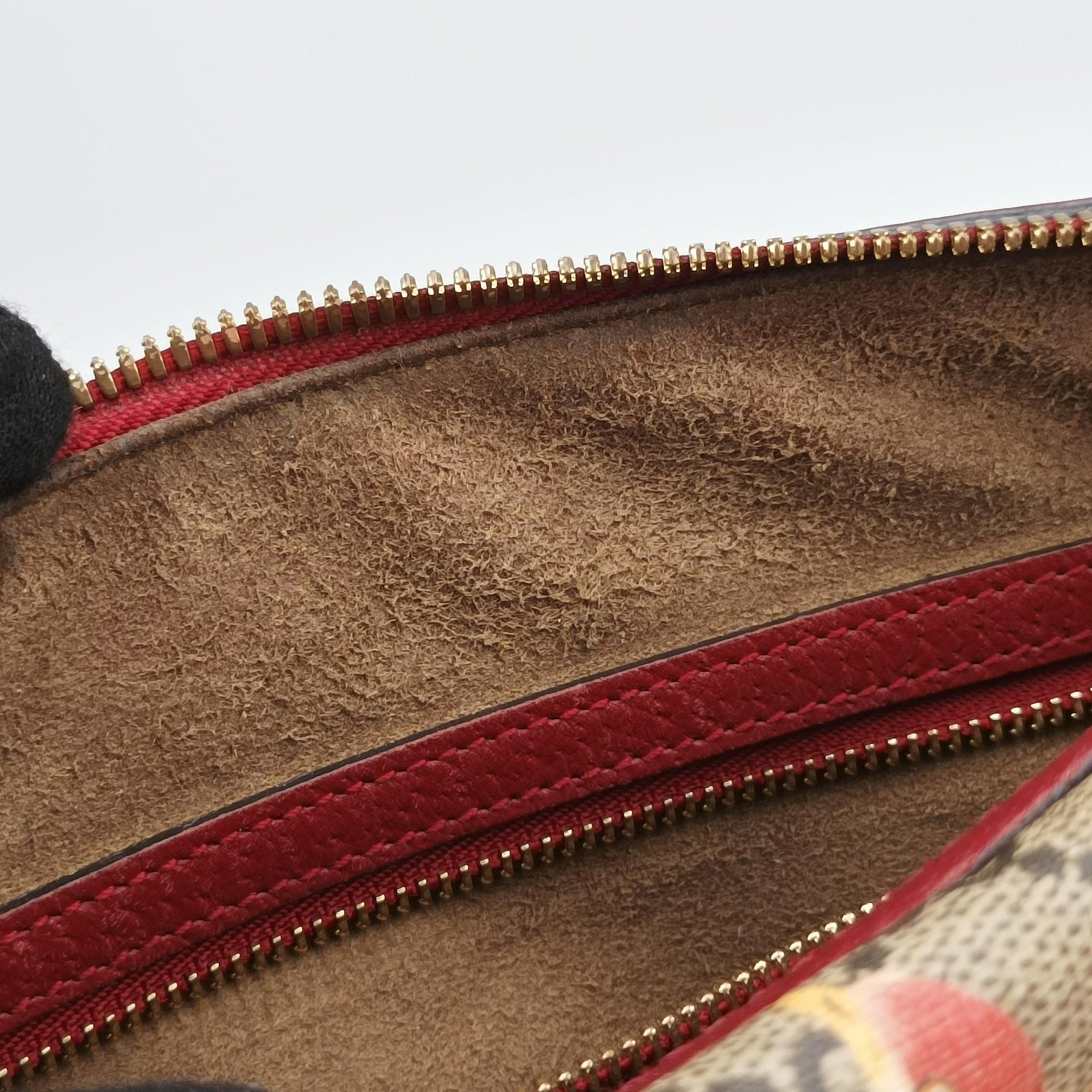 GG SUPREME beige×Multicolour PVC coated canvas×Leather 409529 F020298355GGスプリーム ベージュ×マルチカラー PVCコーティングキャンバス×レザー 409529 F020298355