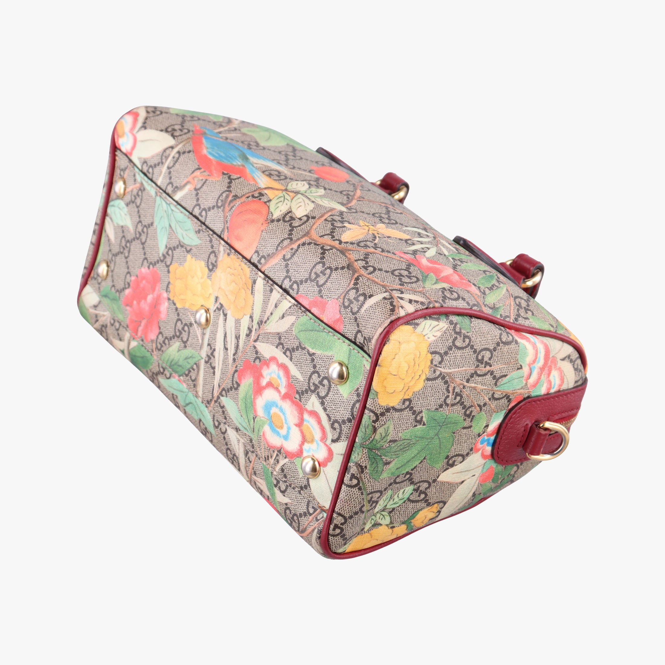 GG SUPREME beige×Multicolour PVC coated canvas×Leather 409529 F020298355GGスプリーム ベージュ×マルチカラー PVCコーティングキャンバス×レザー 409529 F020298355