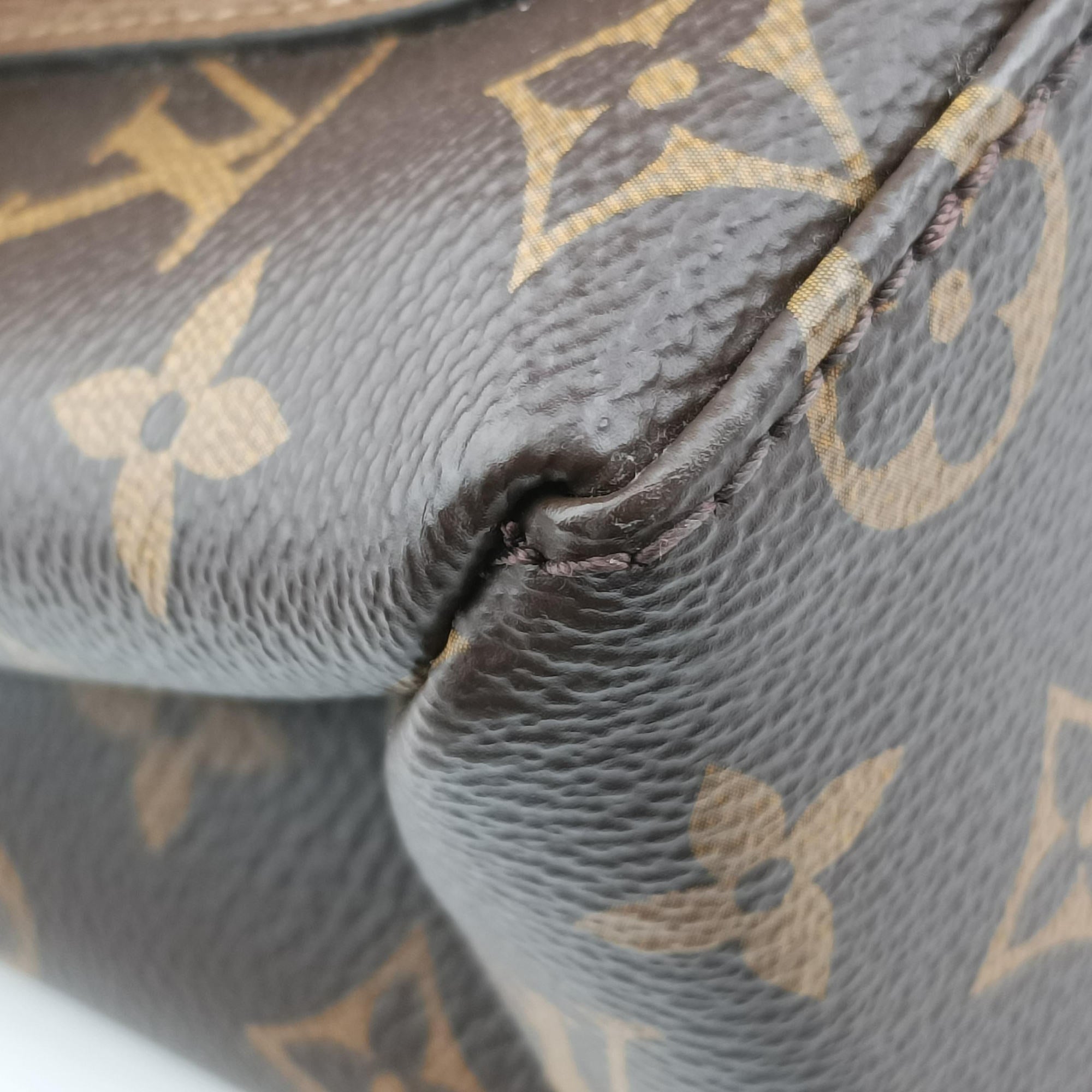 MARIGNAN brown×SESAME Monogram Canvas×calf leather M44544 FL2128 IC Chipマリニャン モノグラム/ブラウン×セサミ モノグラムキャンバス×カーフレザー M44544 FL2128 ICチップ