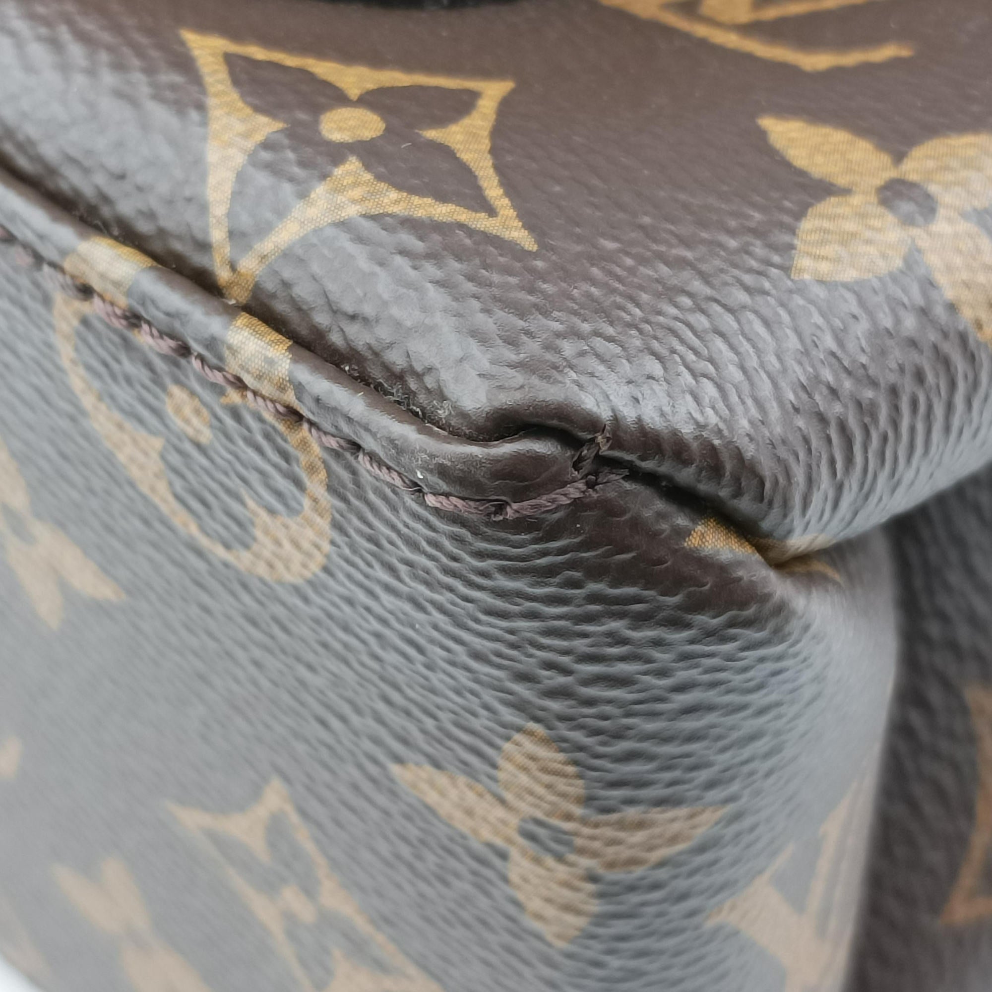 MARIGNAN brown×SESAME Monogram Canvas×calf leather M44544 FL2128 IC Chipマリニャン モノグラム/ブラウン×セサミ モノグラムキャンバス×カーフレザー M44544 FL2128 ICチップ