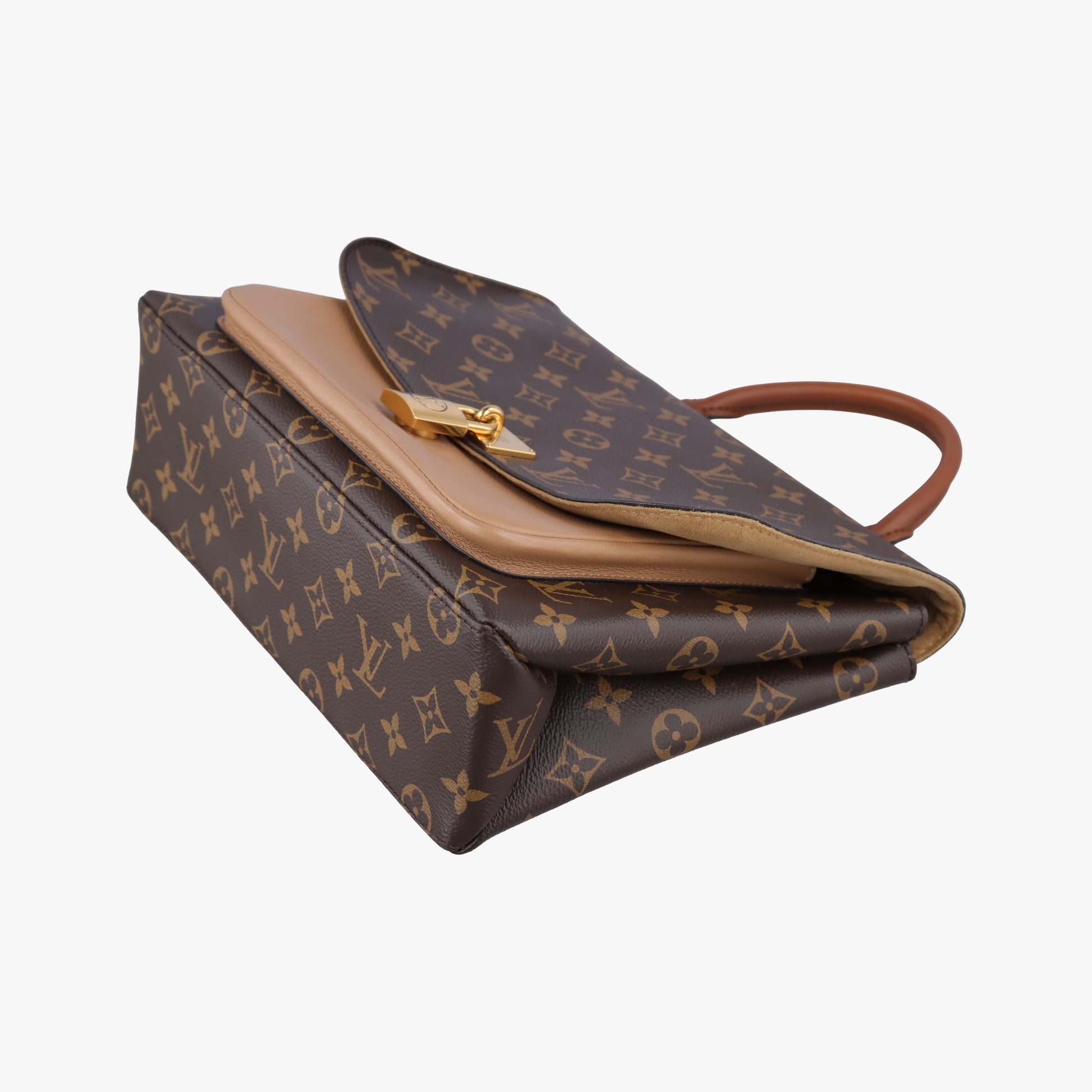 MARIGNAN brown×SESAME Monogram Canvas×calf leather M44544 FL2128 IC Chipマリニャン モノグラム/ブラウン×セサミ モノグラムキャンバス×カーフレザー M44544 FL2128 ICチップ