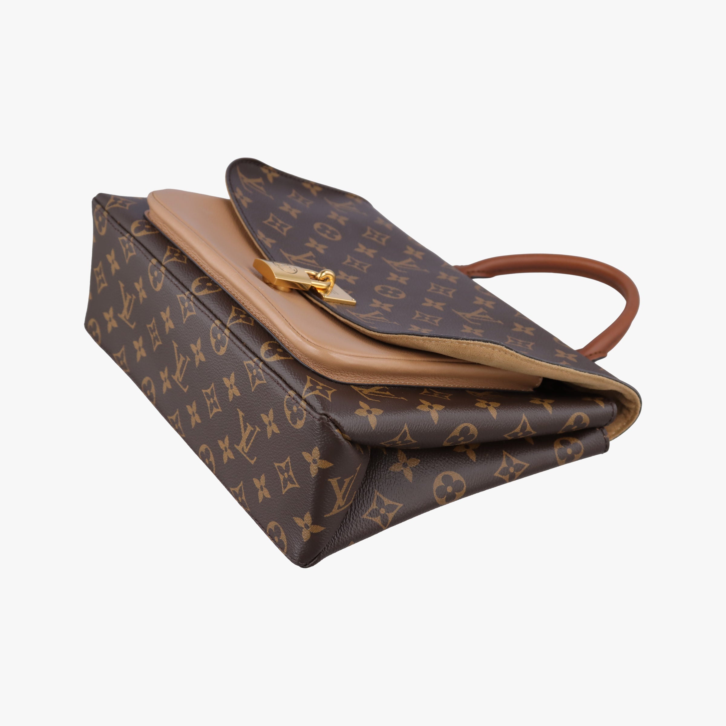 MARIGNAN brown×SESAME Monogram Canvas×calf leather M44544 FL2128 IC Chipマリニャン モノグラム/ブラウン×セサミ モノグラムキャンバス×カーフレザー M44544 FL2128 ICチップ