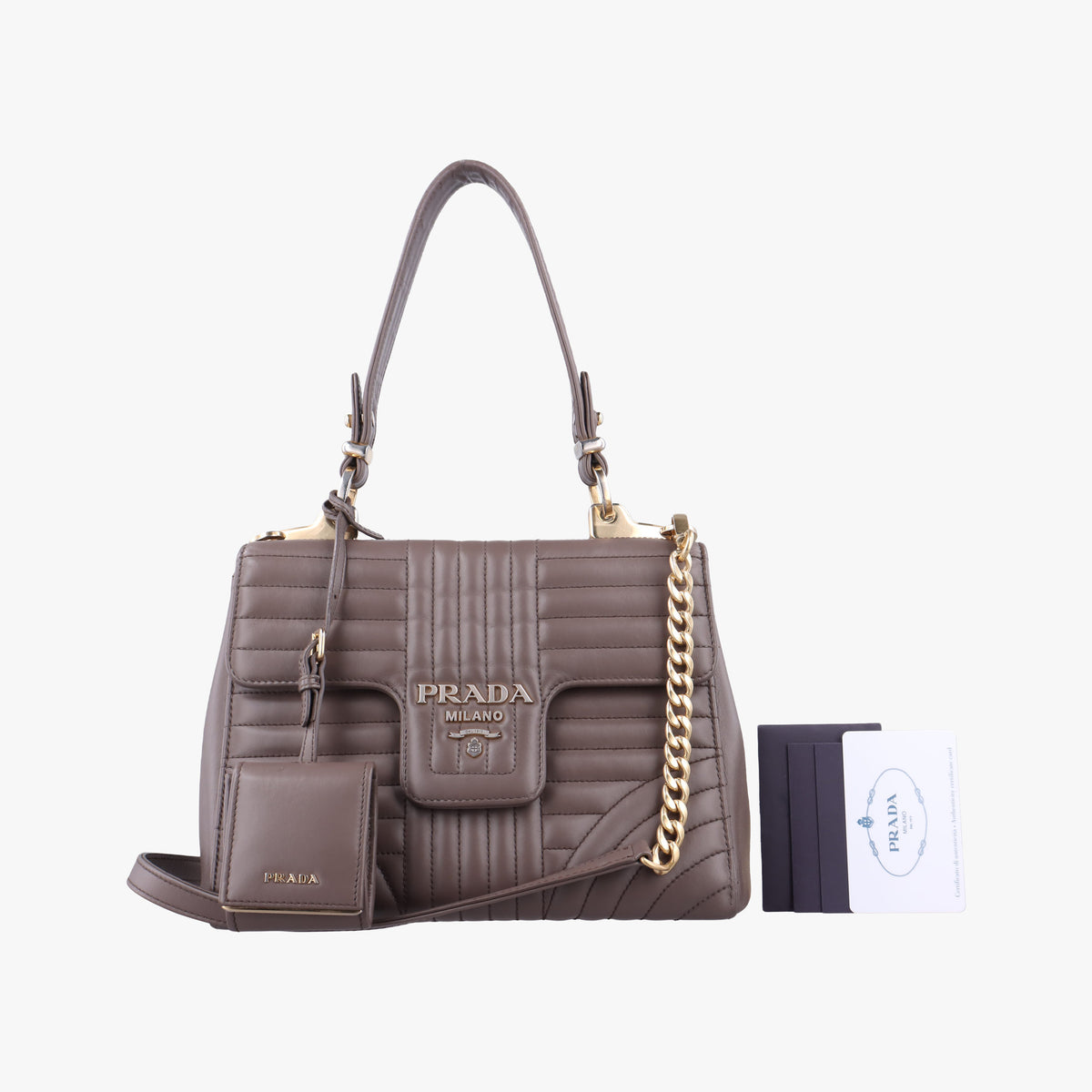 Diagramme Grayish Brown Leather 7/Kダイアグラム グレイッシュブラウン レザー 7/K