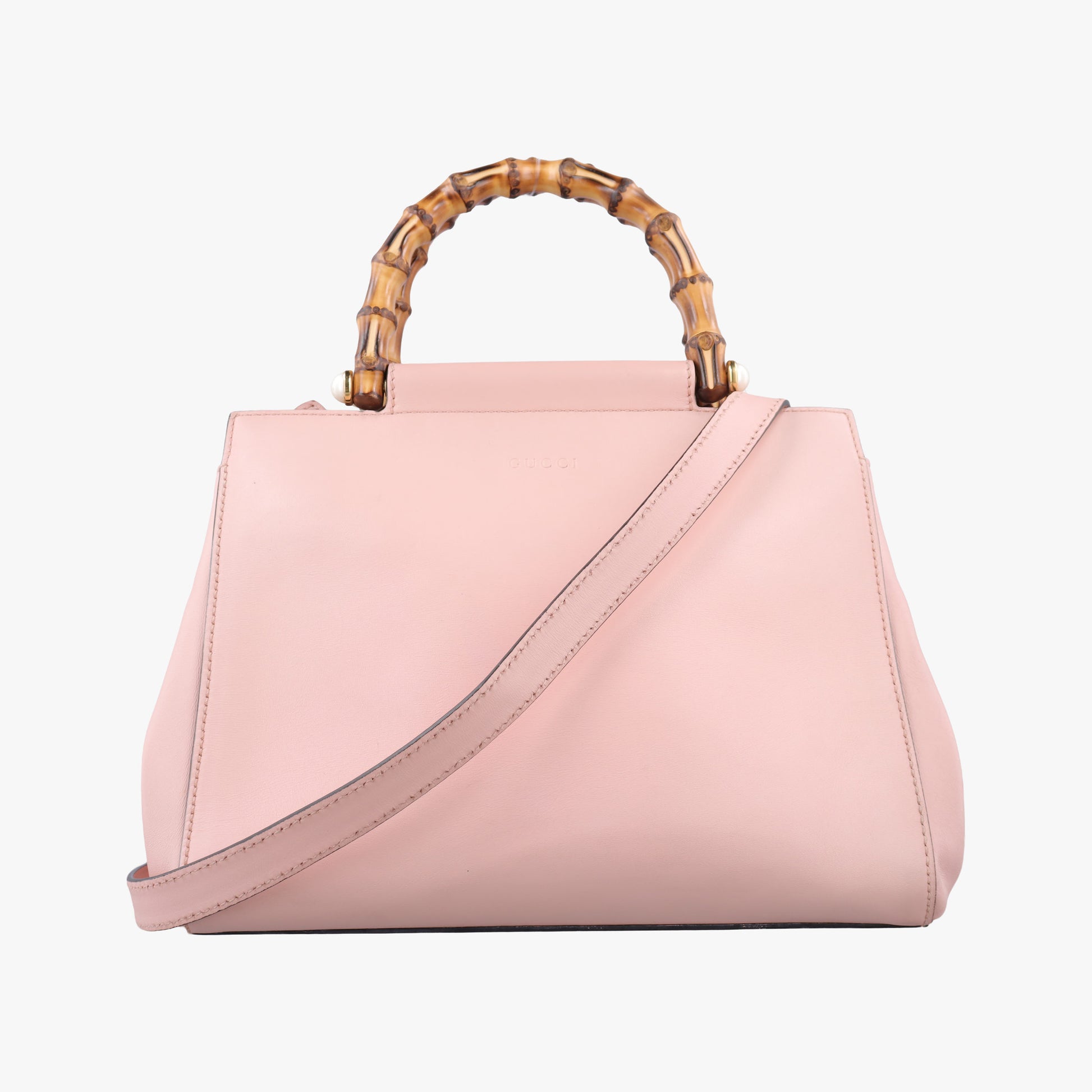Bamboo Nymphaea Pink Leather 453767 E020711722バンブーニムフェア ピンク レザー 453767 E020711722