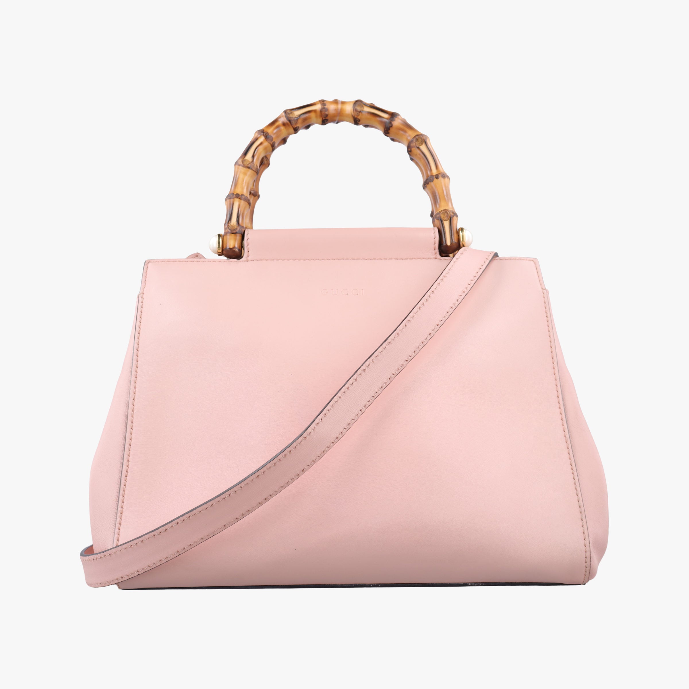 Bamboo Nymphaea Pink Leather 453767 E020711722バンブーニムフェア ピンク レザー 453767 E020711722