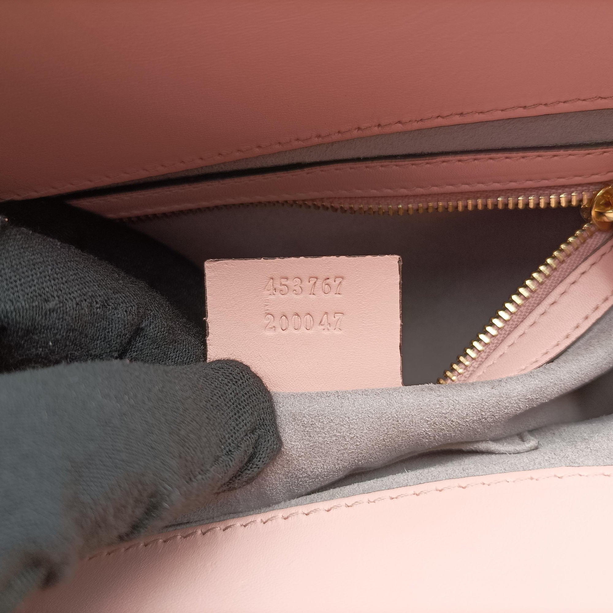 Bamboo Nymphaea Pink Leather 453767 E020711722バンブーニムフェア ピンク レザー 453767 E020711722