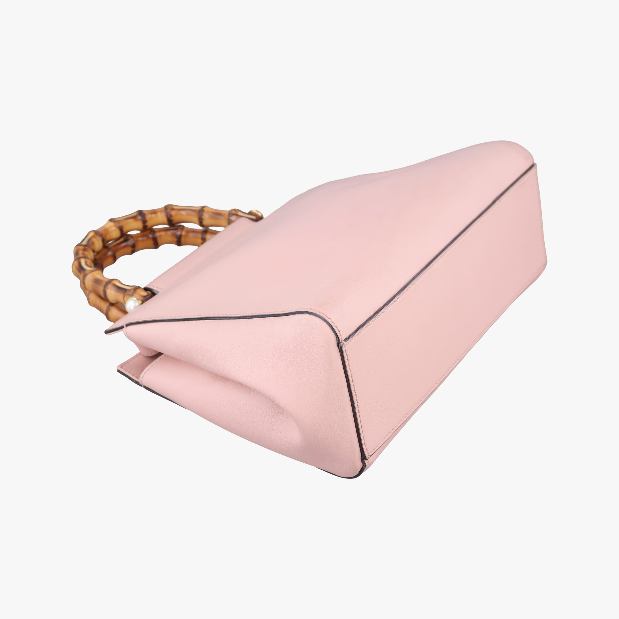 Bamboo Nymphaea Pink Leather 453767 E020711722バンブーニムフェア ピンク レザー 453767 E020711722