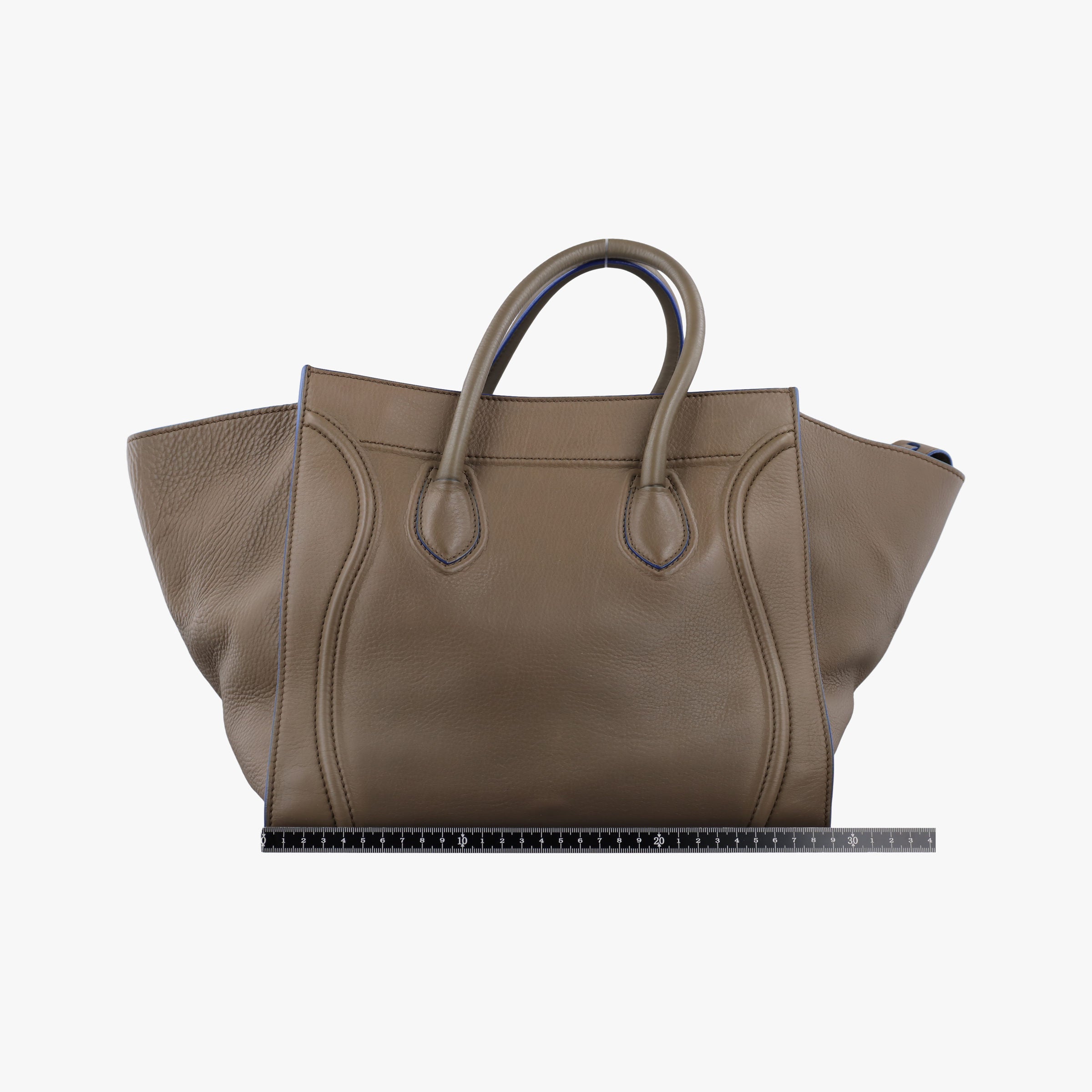 Luggage Small Square Phantom Brown Leather F-TB-0142ラゲージスモールスクエアファントム ブラウン レザー F-TB-0142