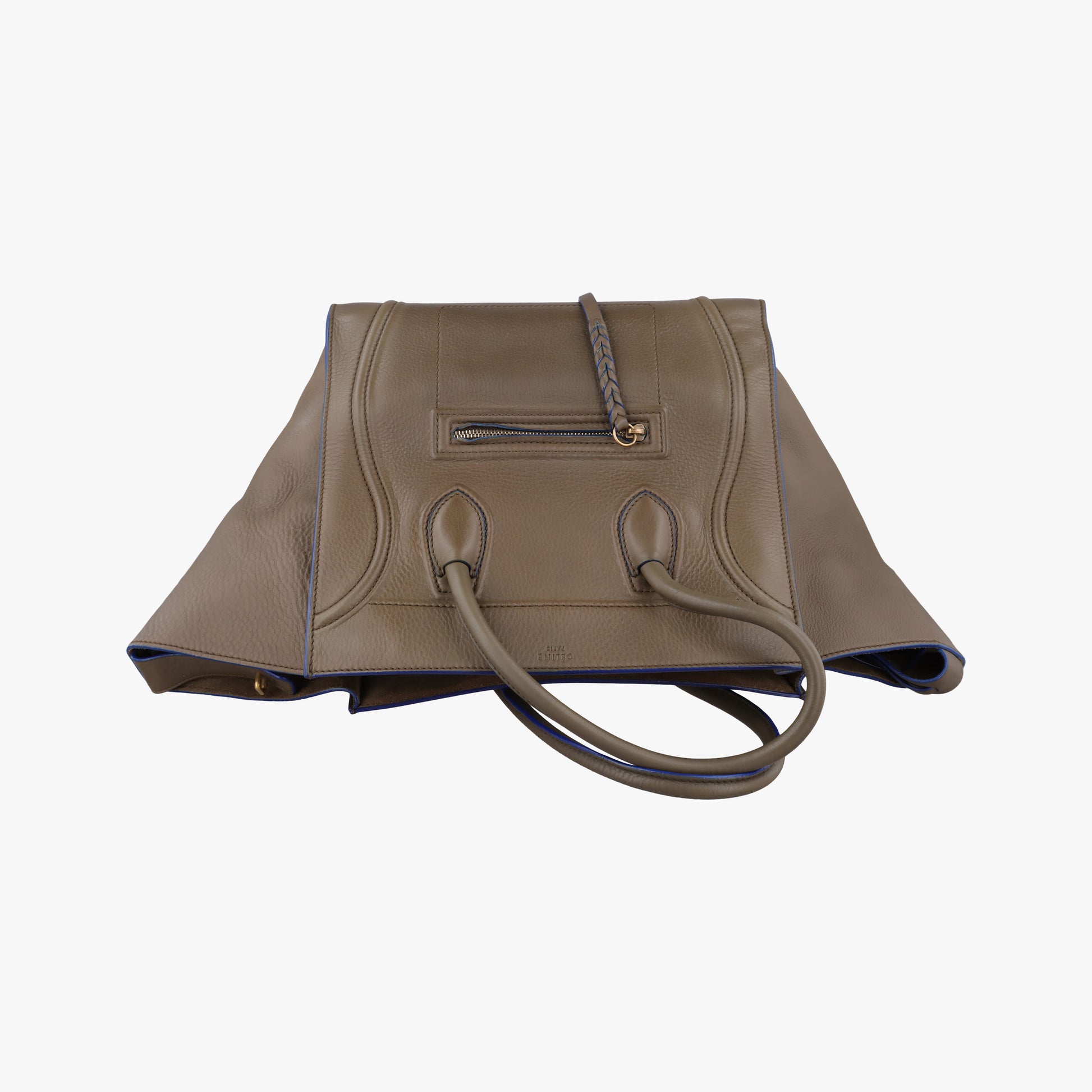 Luggage Small Square Phantom Brown Leather F-TB-0142ラゲージスモールスクエアファントム ブラウン レザー F-TB-0142