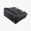 Lady Dior Black lambskin 16-BO-0123レディディオール ブラック ラムスキン 16-BO-0123