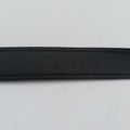 Logo belt Black leather DNP104ロゴベルト ブラック レザー DNP104
