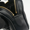 Logo belt Black leather DNP104ロゴベルト ブラック レザー DNP104