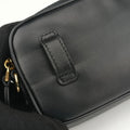 Logo belt Black leather DNP104ロゴベルト ブラック レザー DNP104