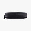 Logo belt Black leather DNP104ロゴベルト ブラック レザー DNP104