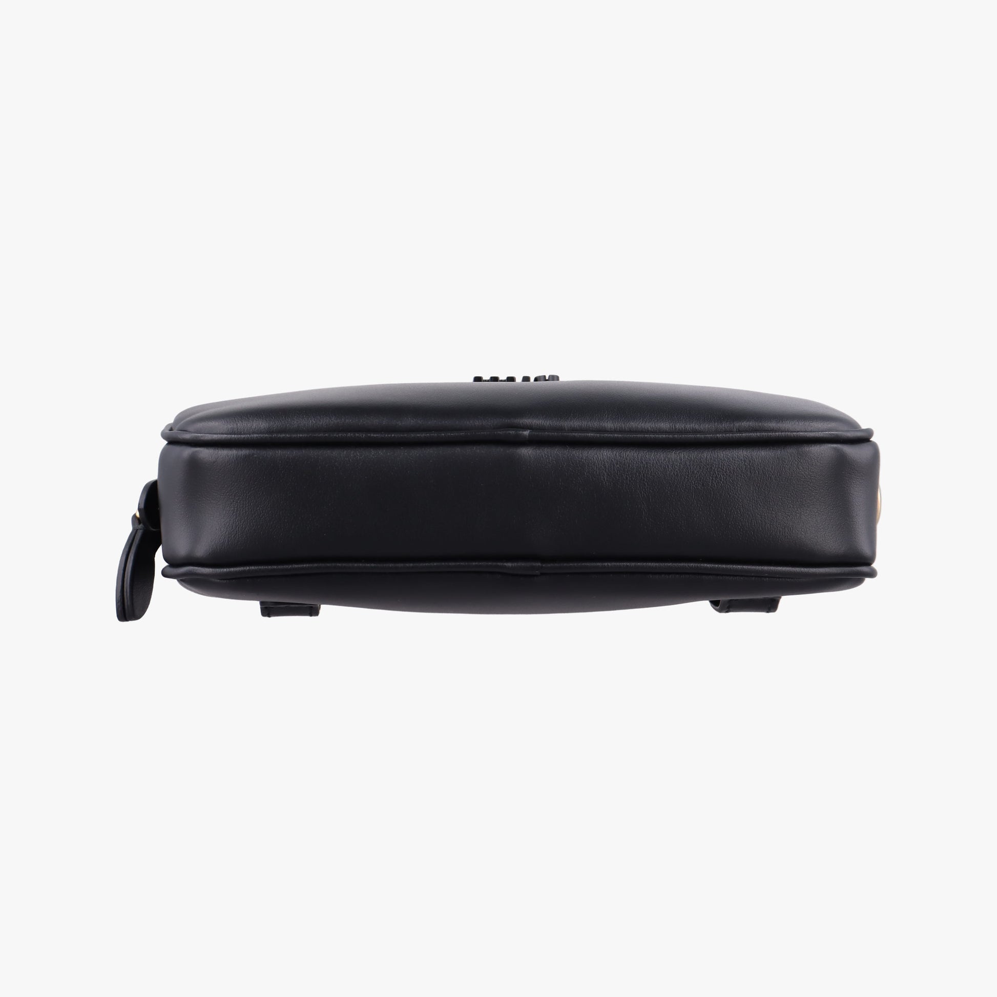Logo belt Black leather DNP104ロゴベルト ブラック レザー DNP104