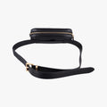 Logo belt Black leather DNP104ロゴベルト ブラック レザー DNP104