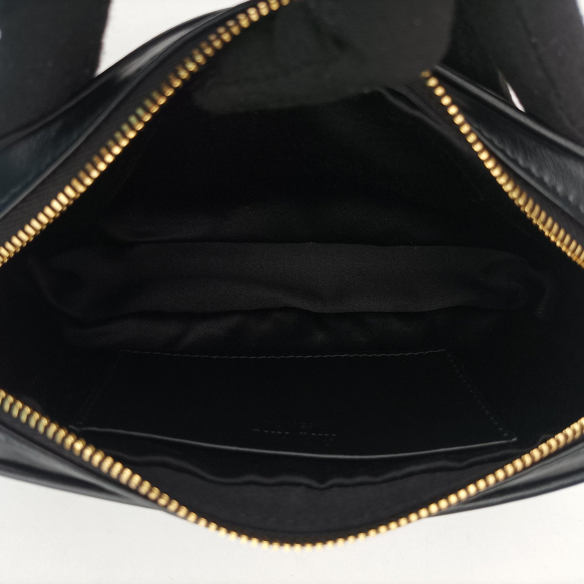 Logo belt Black leather DNP104ロゴベルト ブラック レザー DNP104