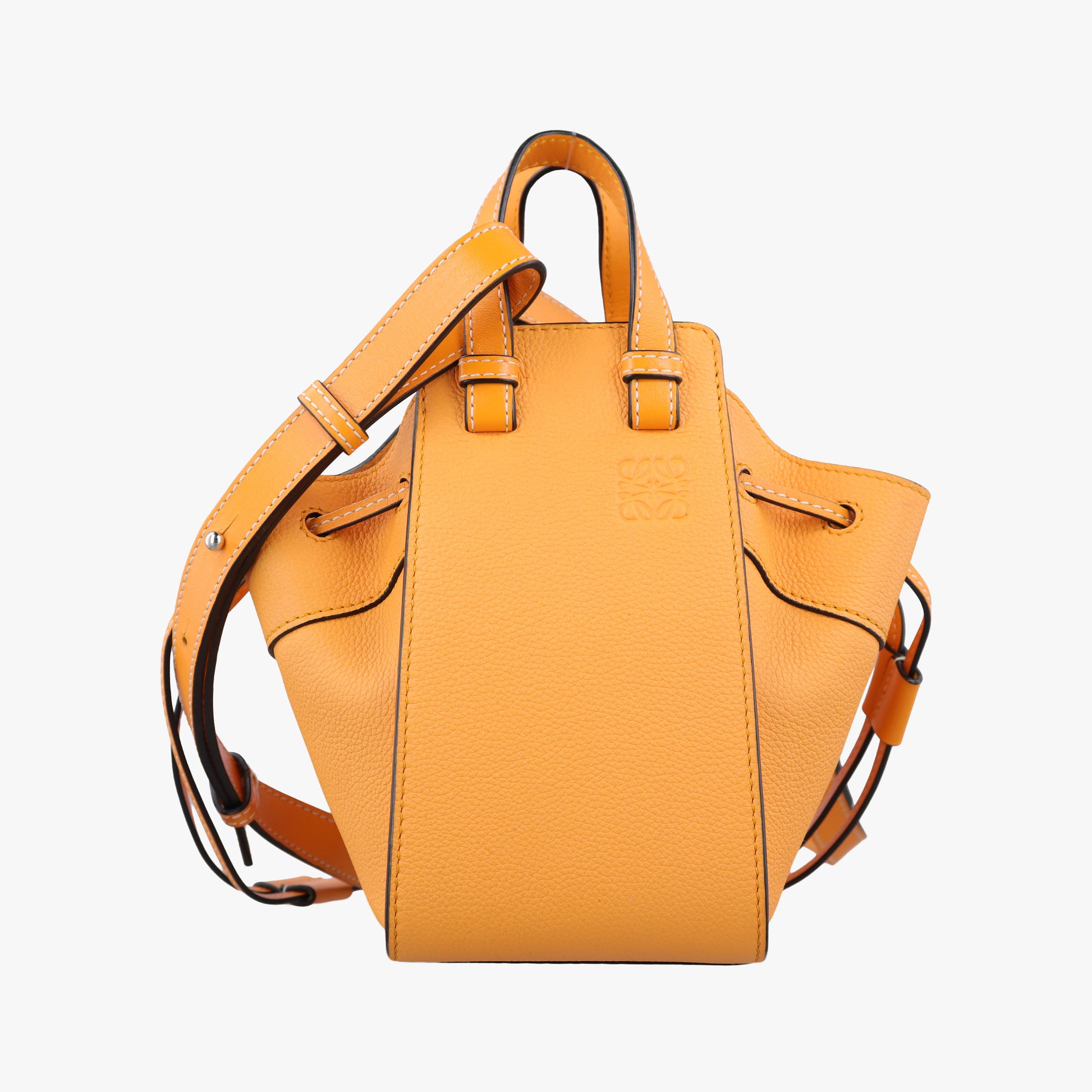 Hammock Drawstring Mini Orange Leather 061846ハンモックドローストリング　ミニ オレンジ レザー 061846