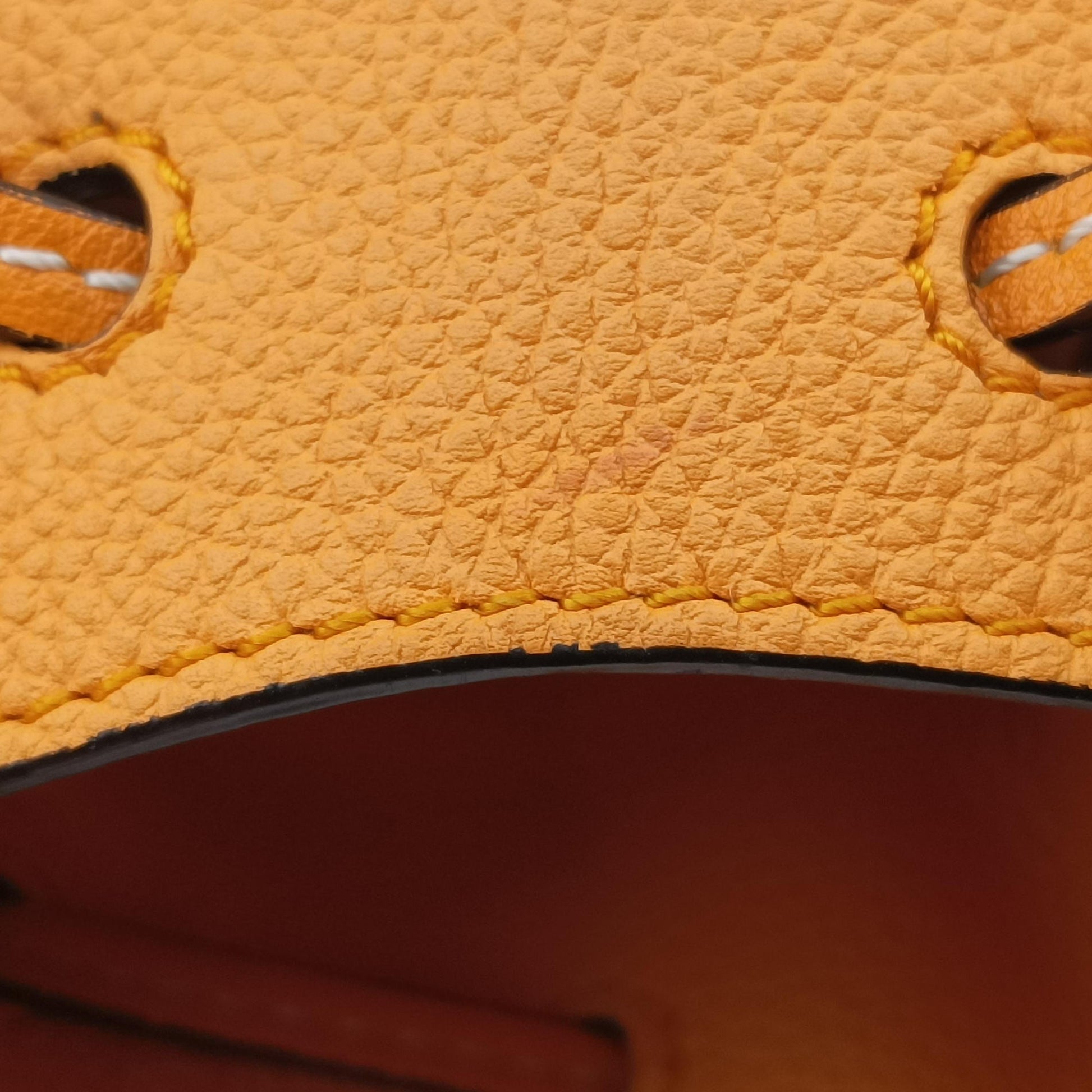 Hammock Drawstring Mini Orange Leather 061846ハンモックドローストリング　ミニ オレンジ レザー 061846