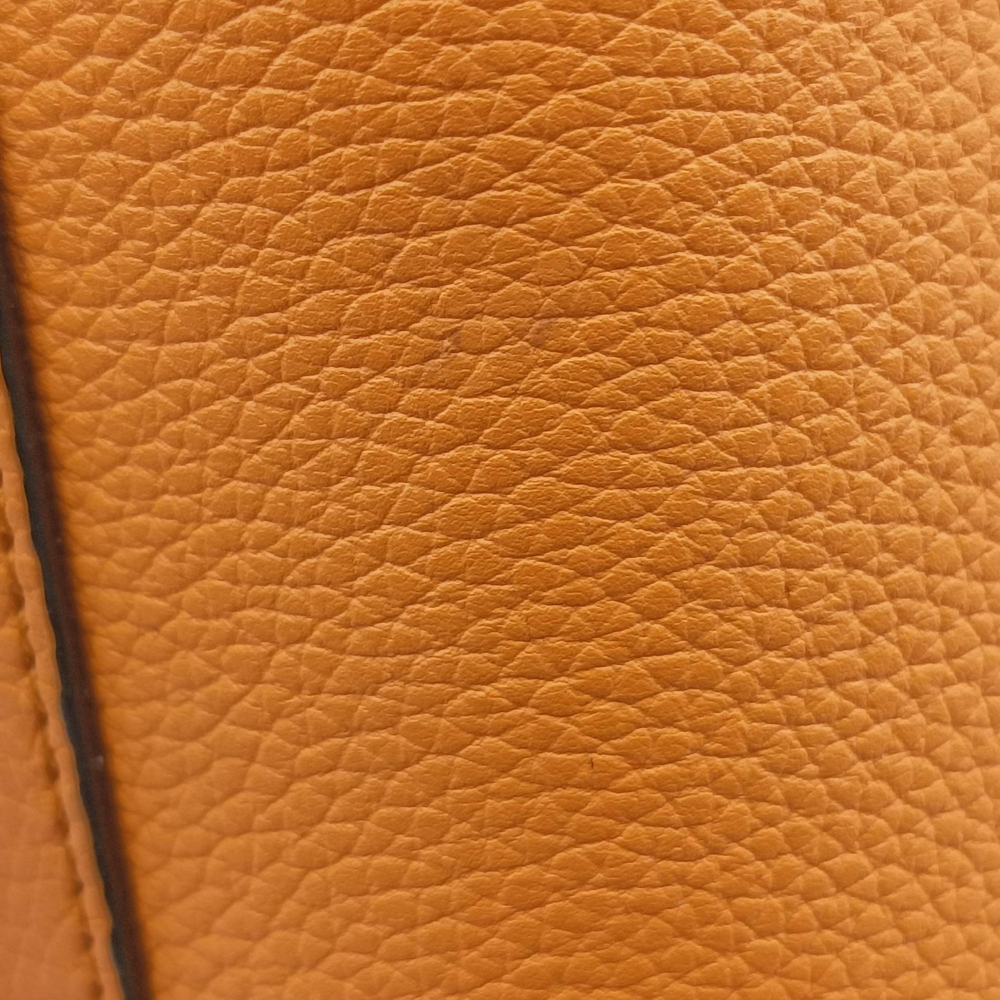 Hammock Drawstring Mini Orange Leather 061846ハンモックドローストリング　ミニ オレンジ レザー 061846