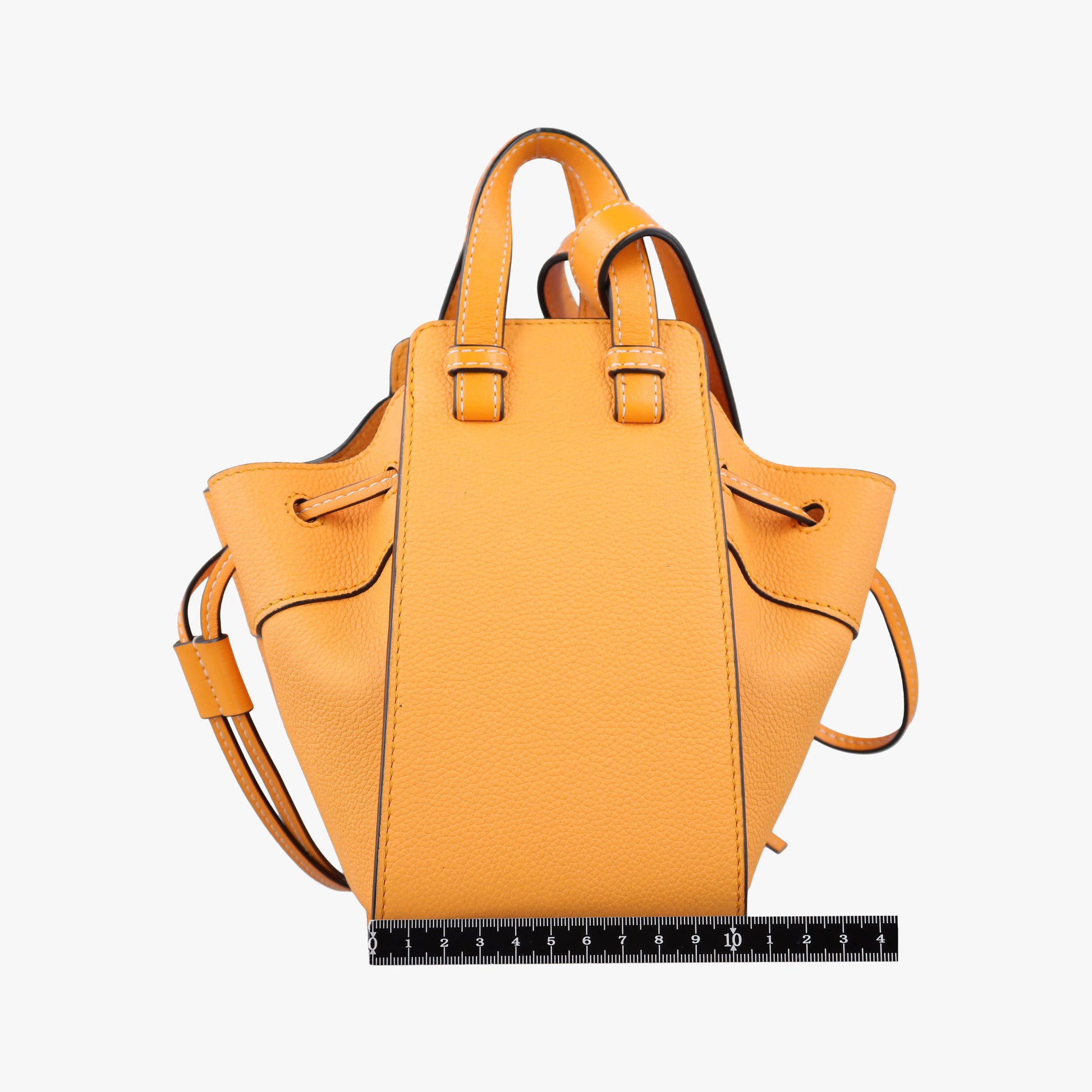 Hammock Drawstring Mini Orange Leather 061846ハンモックドローストリング　ミニ オレンジ レザー 061846