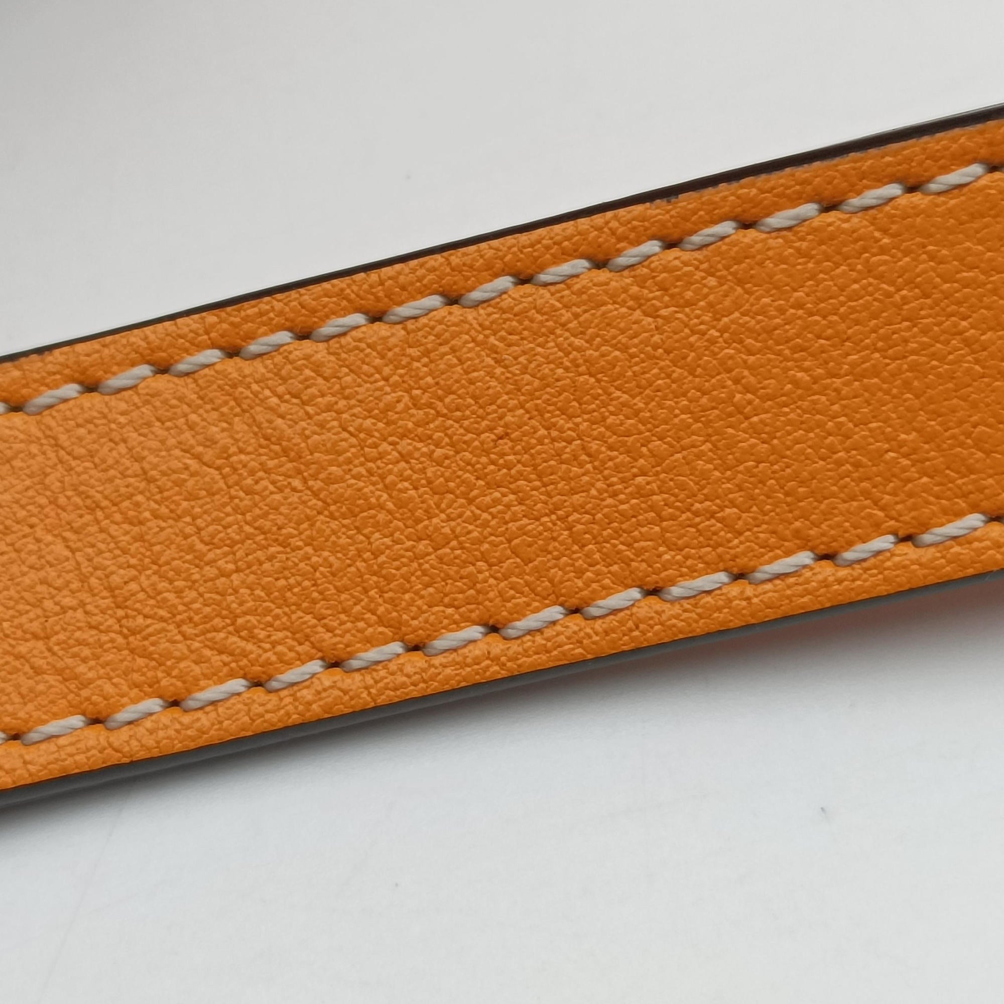Hammock Drawstring Mini Orange Leather 061846ハンモックドローストリング　ミニ オレンジ レザー 061846