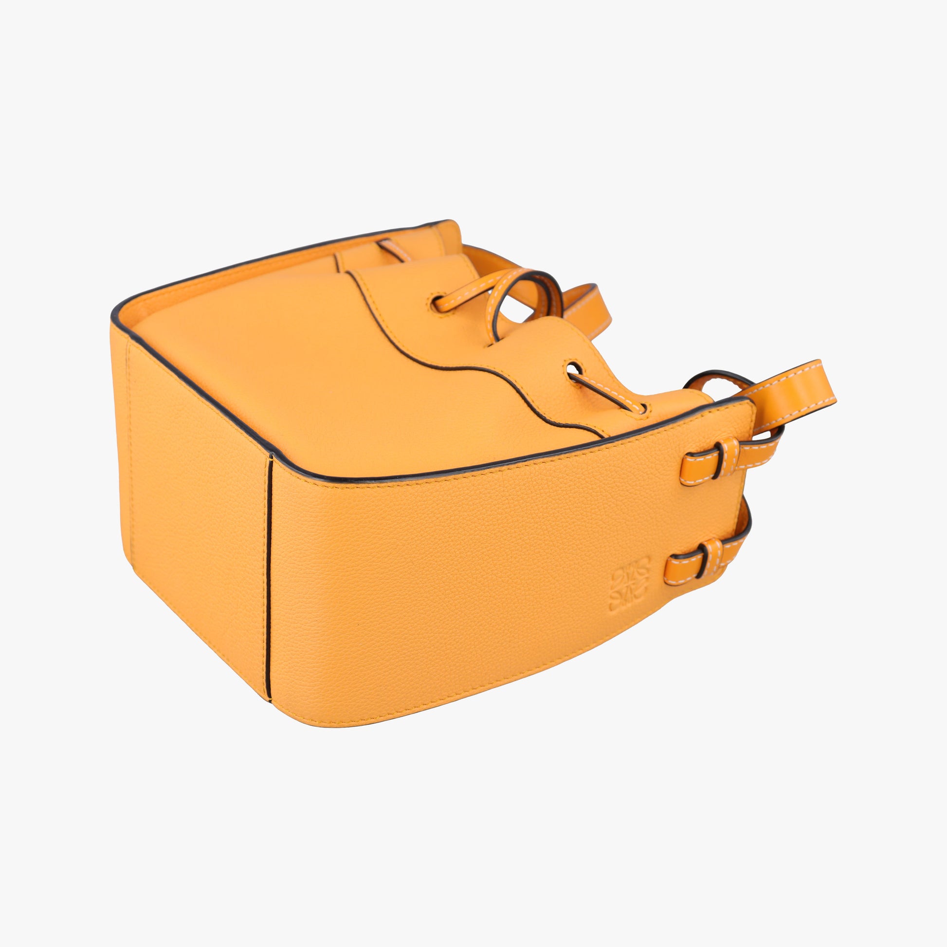 Hammock Drawstring Mini Orange Leather 061846ハンモックドローストリング　ミニ オレンジ レザー 061846