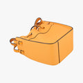 Hammock Drawstring Mini Orange Leather 061846ハンモックドローストリング　ミニ オレンジ レザー 061846