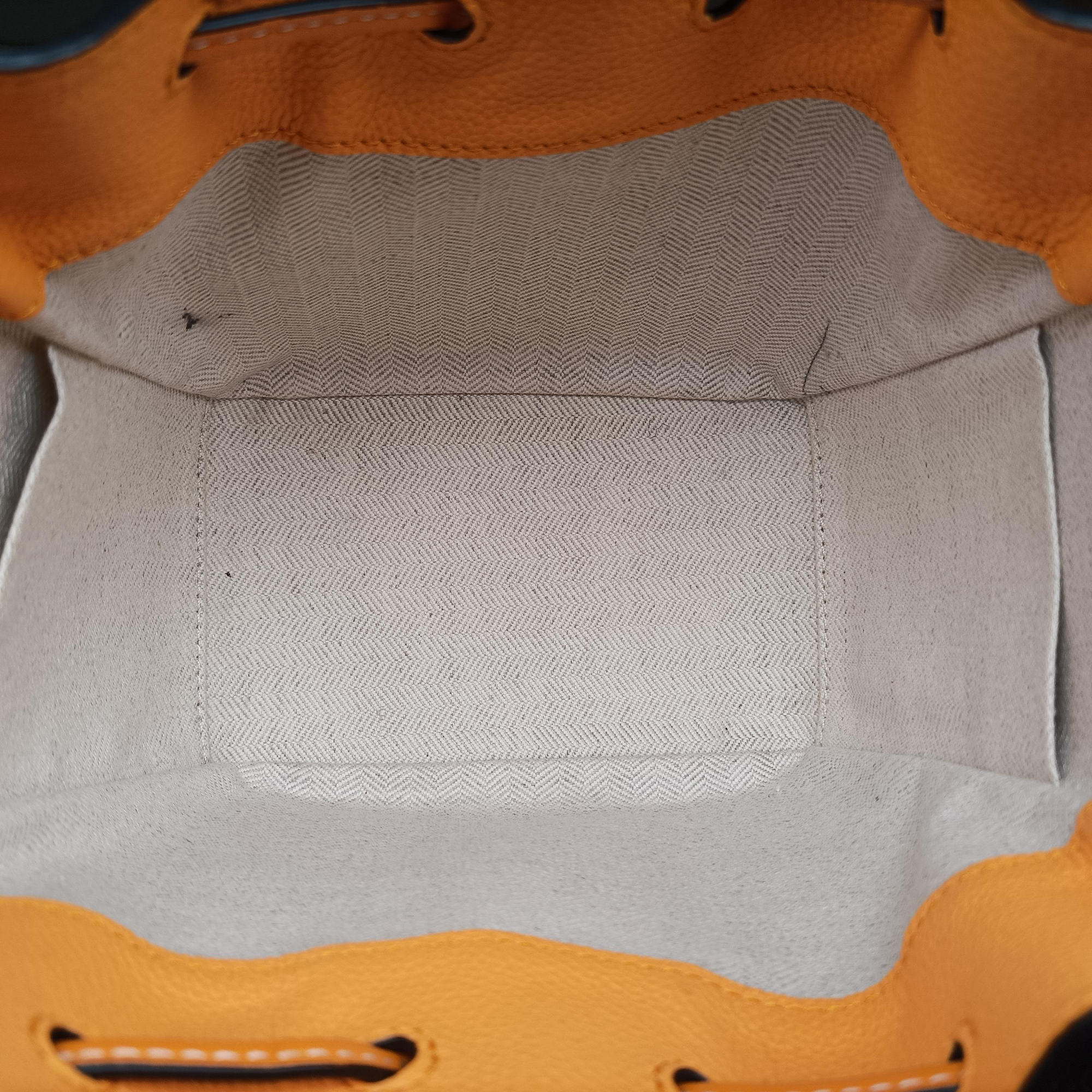 Hammock Drawstring Mini Orange Leather 061846ハンモックドローストリング　ミニ オレンジ レザー 061846