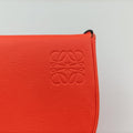 Heel Pouch mini Orange Leather 102011ヒールポーチミニ オレンジ レザー 102011