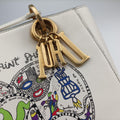 Niki de Saint Phalle Lady Dior White×Multicolour Leather 01-BO-0118ニキ ドゥ サンファル レディ ディオール ホワイト×マルチカラー レザー 01-BO-0118