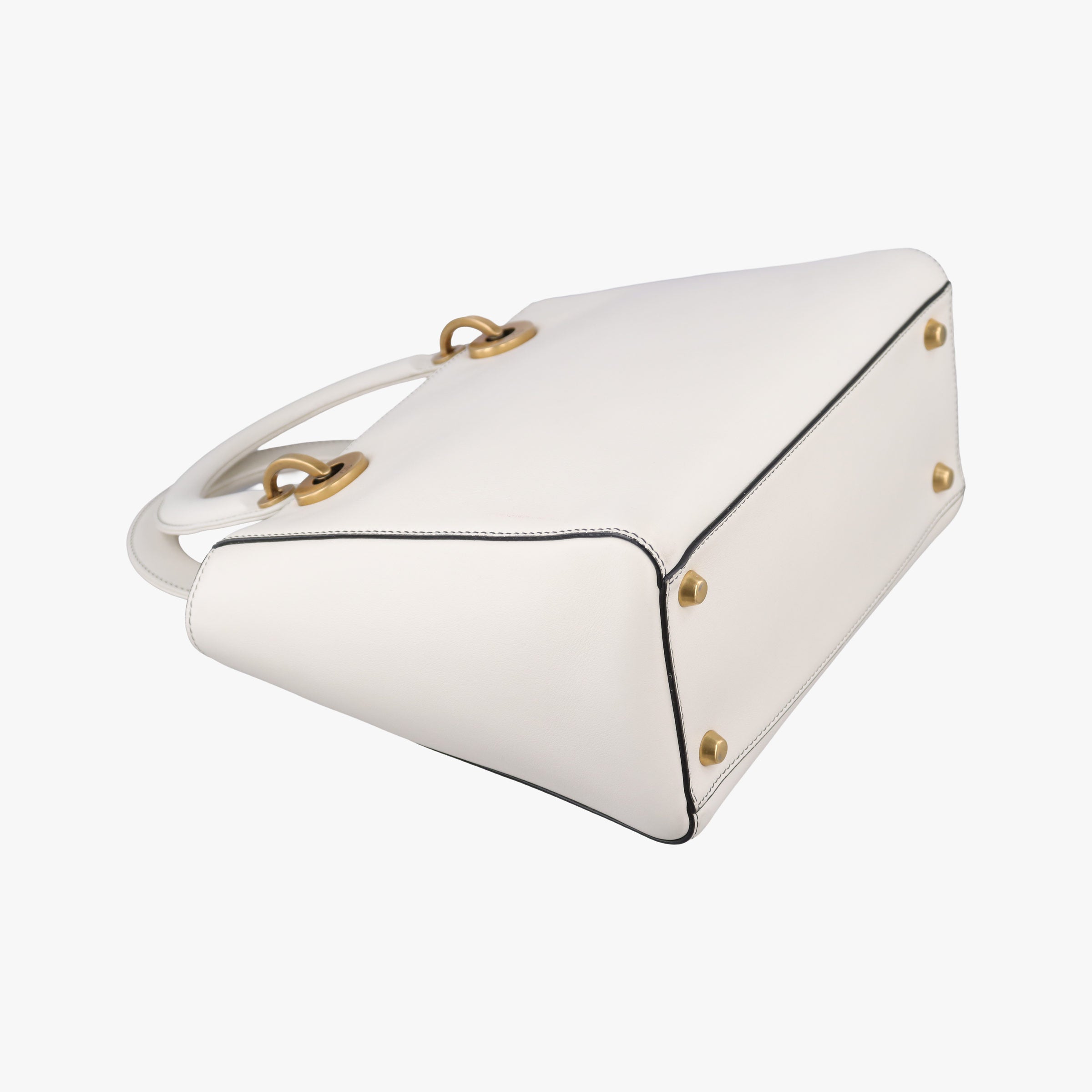Niki de Saint Phalle Lady Dior White×Multicolour Leather 01-BO-0118ニキ ドゥ サンファル レディ ディオール ホワイト×マルチカラー レザー 01-BO-0118