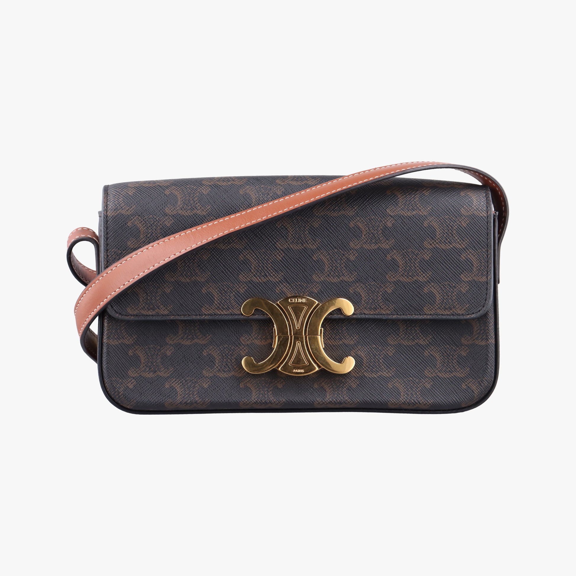Claude Triomphe Brown PVC coated canvas W-CU-2291クロード トリオンフ ブラウン PVCコーティングキャンバス W-CU-2291