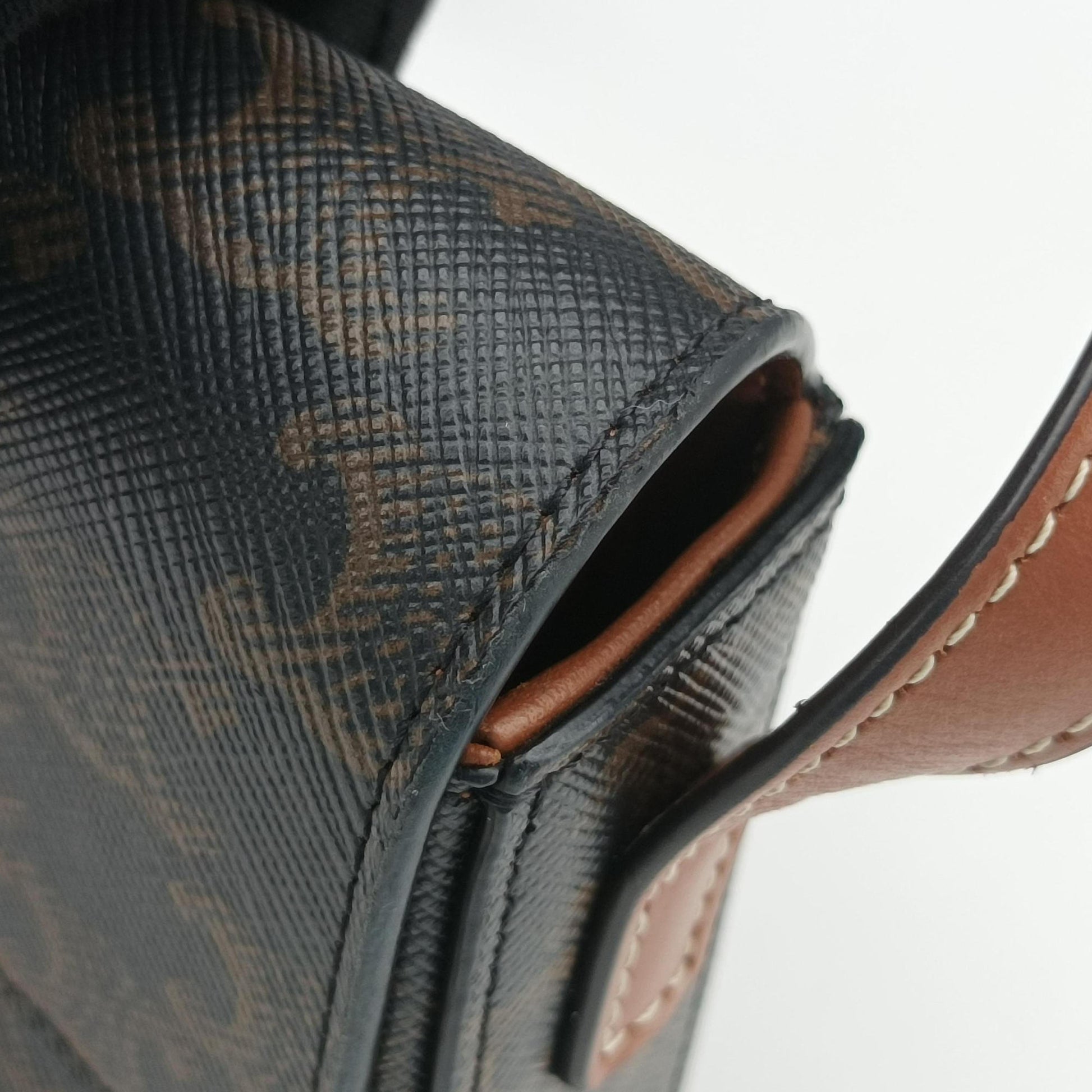 Claude Triomphe Brown PVC coated canvas W-CU-2291クロード トリオンフ ブラウン PVCコーティングキャンバス W-CU-2291