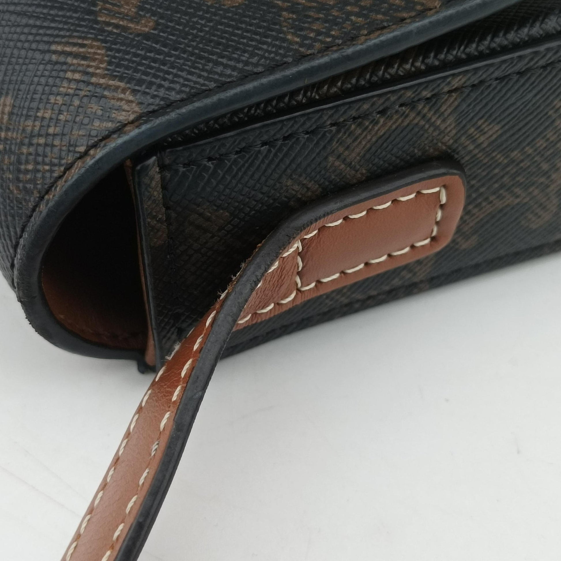 Claude Triomphe Brown PVC coated canvas W-CU-2291クロード トリオンフ ブラウン PVCコーティングキャンバス W-CU-2291