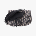 Saddle Pouch Navy×Black Jacquard×Leather 03-BO-0270サドル ポーチ ネイビー×ブラック ジャガード×レザー 03-BO-0270