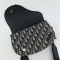 Saddle Pouch Navy×Black Jacquard×Leather 03-BO-0270サドル ポーチ ネイビー×ブラック ジャガード×レザー 03-BO-0270