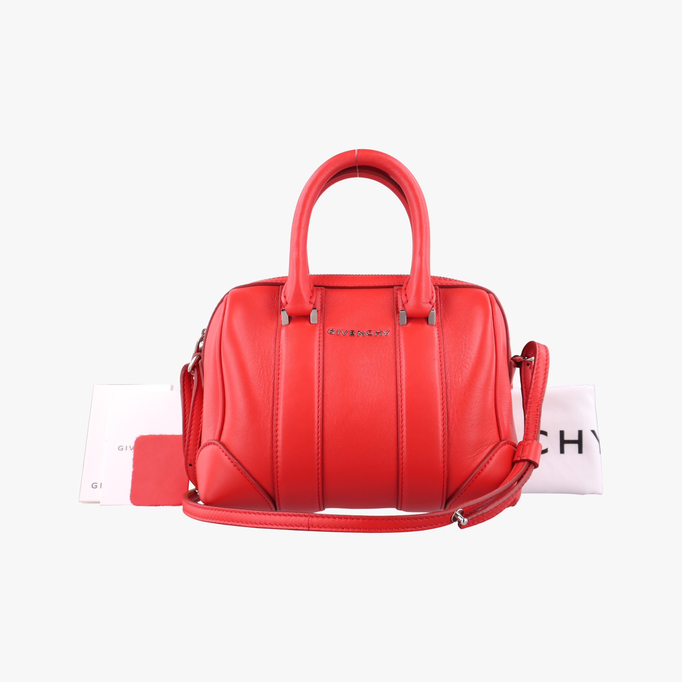 Lucrezia MINI Red Leather EF H 0155ルクレツィア MINI レッド レザー EF H 0155