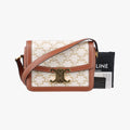 Teen Triomphe White×brown PVC coated canvas S-LM-3251ティーン トリオンフ ホワイト×ブラウン PVCコーティングキャンバス S-LM-3251