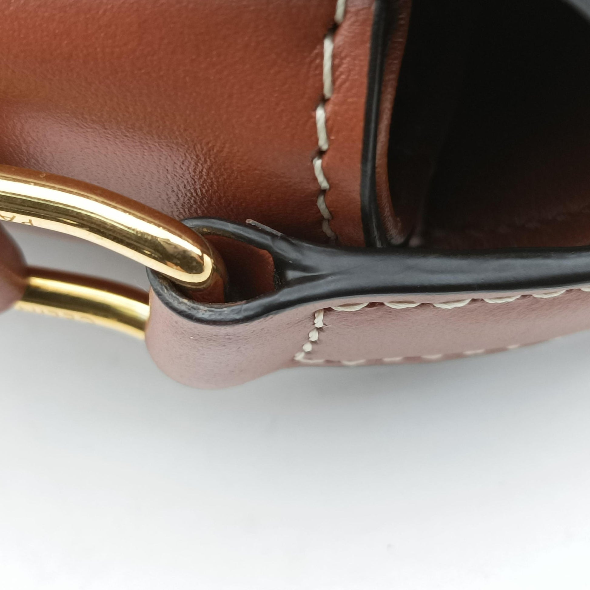 Teen Triomphe White×brown PVC coated canvas S-LM-3251ティーン トリオンフ ホワイト×ブラウン PVCコーティングキャンバス S-LM-3251