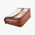 Teen Triomphe White×brown PVC coated canvas S-LM-3251ティーン トリオンフ ホワイト×ブラウン PVCコーティングキャンバス S-LM-3251